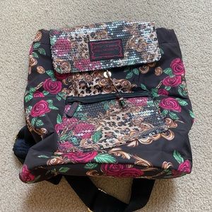 Betsy Johnson backpack purse